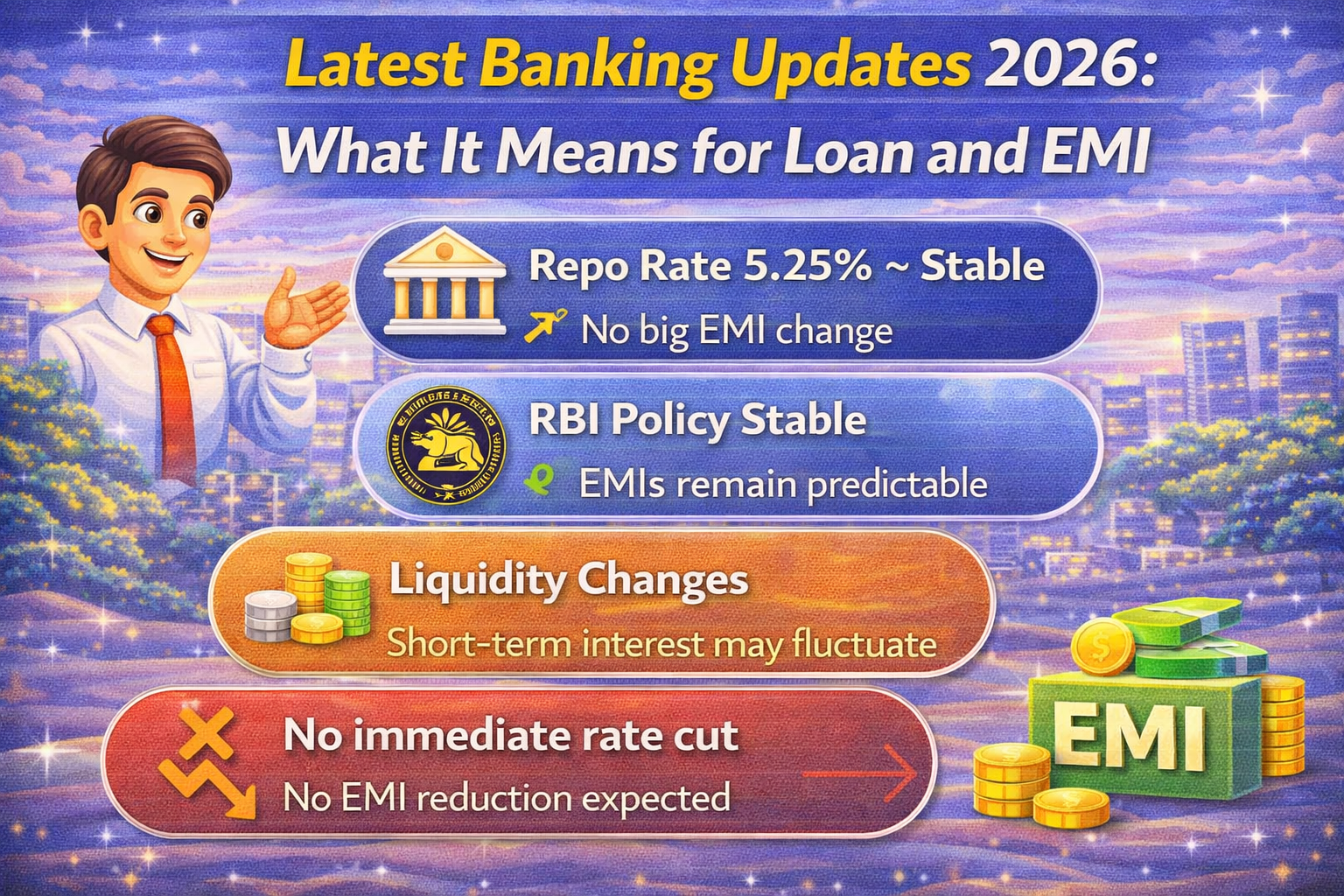 Latest Banking Updates 2026: What It Means for Loan and EMI 